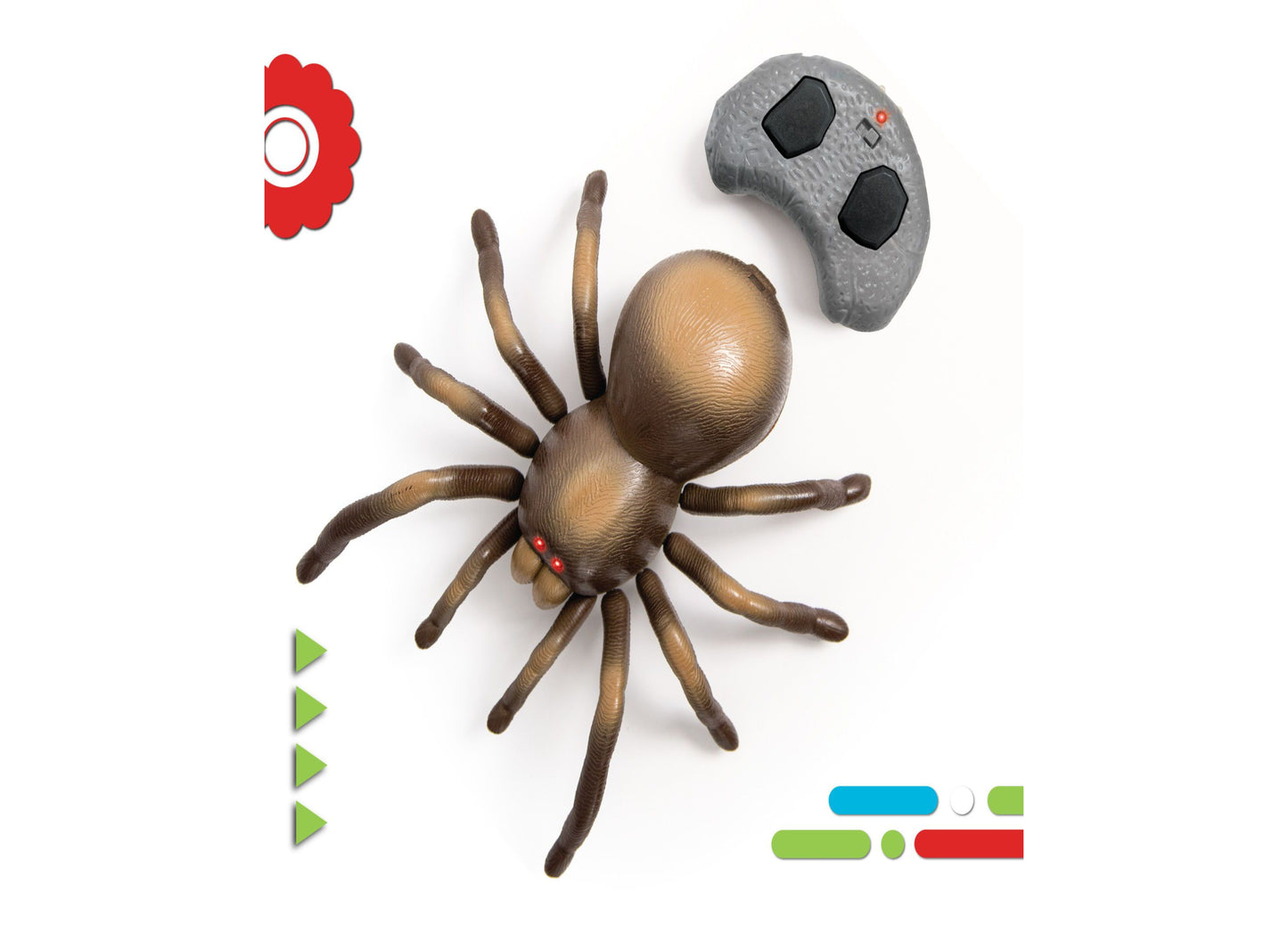 Discovery Kids Infrared Remote Control Tarantula with Glowing Eyes