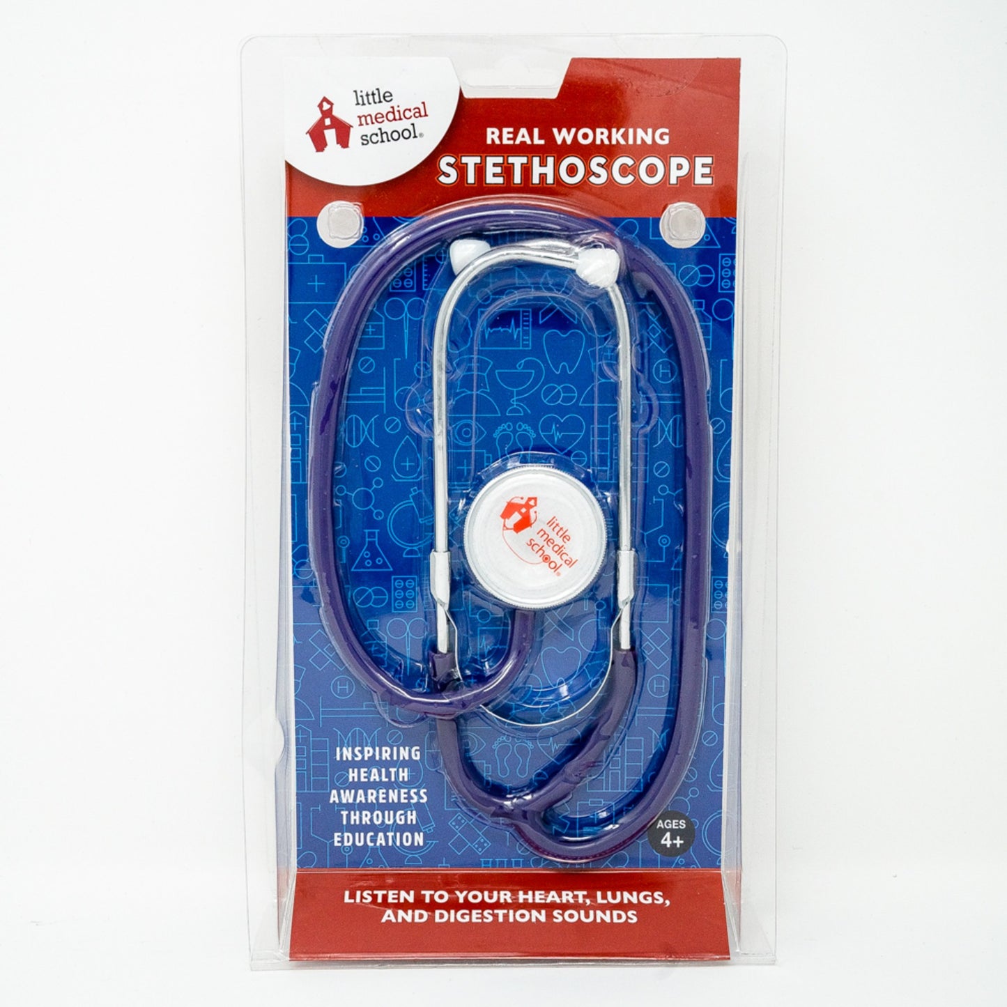 Little Medical School Purple Stethoscope - Explore Medical Fun!