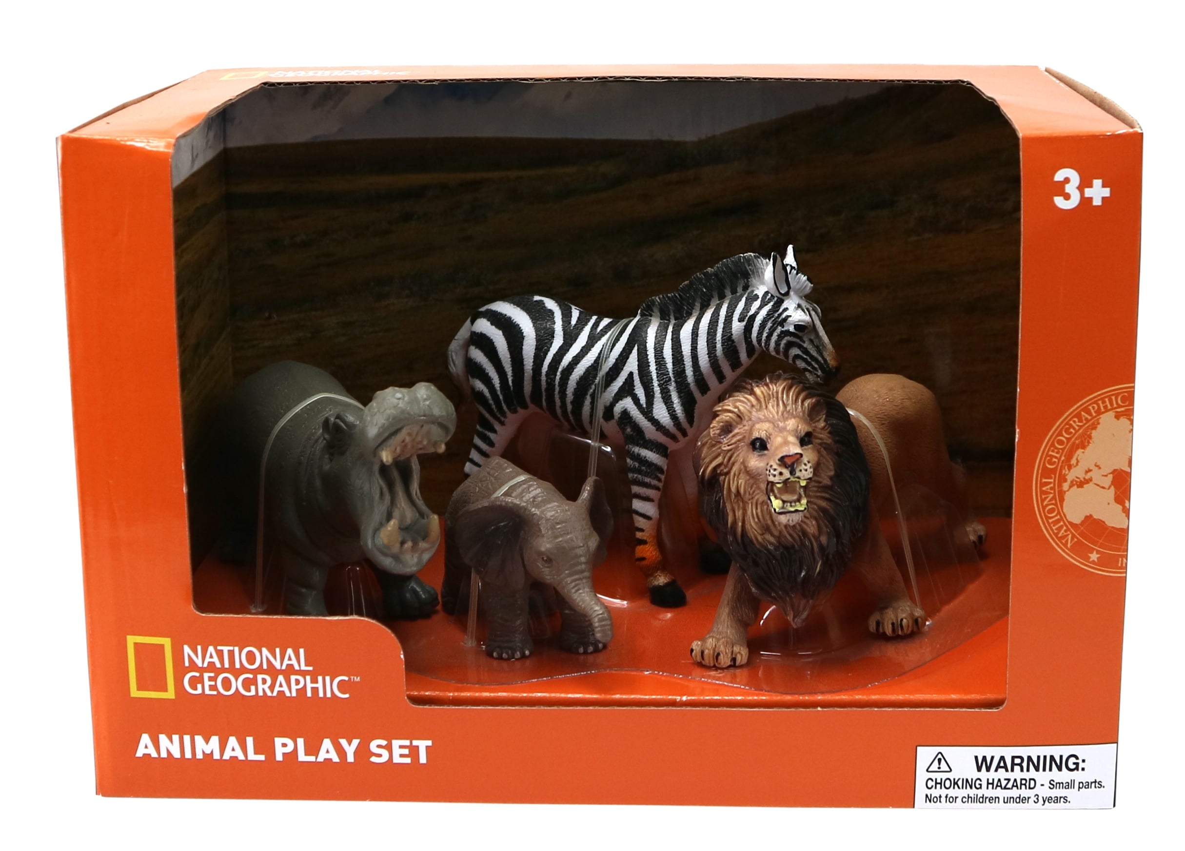 National Geographic Safari Adventure Figurine Set – Toys
