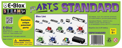 E-blox Power Blox Standard Set - LED Building Blocks for STEAM Learning