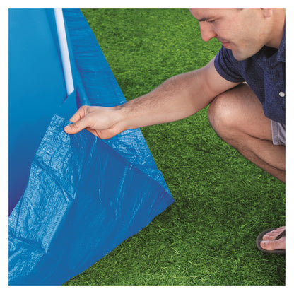 Bestway Flowclear Protective Ground Cloth for 13' x 13' Swimming Pools