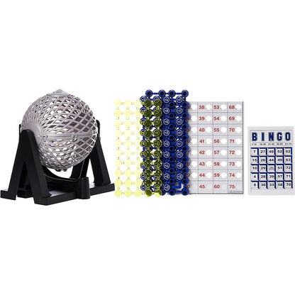 Pressman Deluxe Cage Bingo Family Game Set