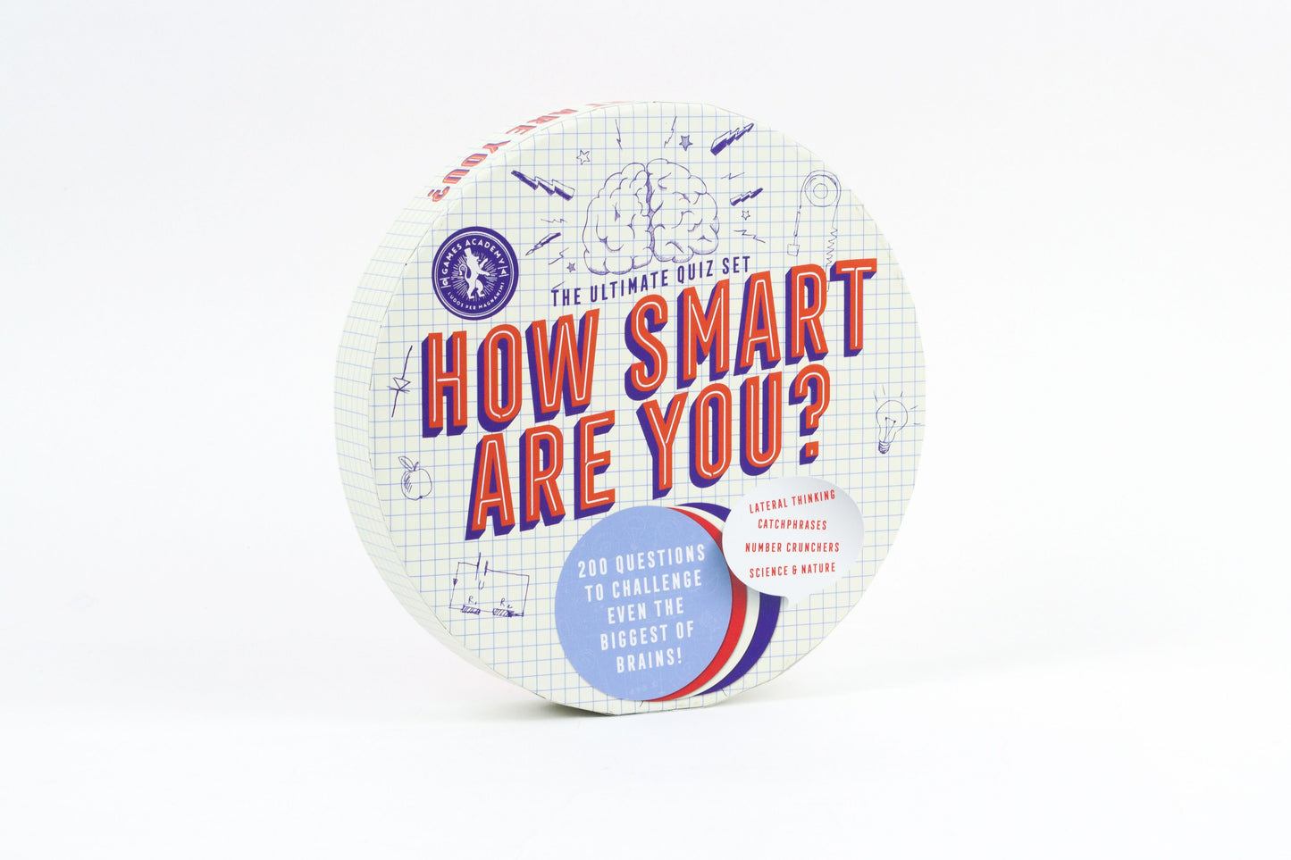 Professor Puzzle Games Academy Brain Teaser Trivia Game - 200 Card Set