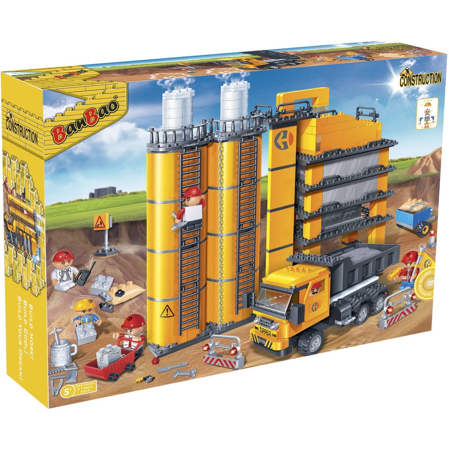 BanBao Construction Refinery 552-Piece Building Set