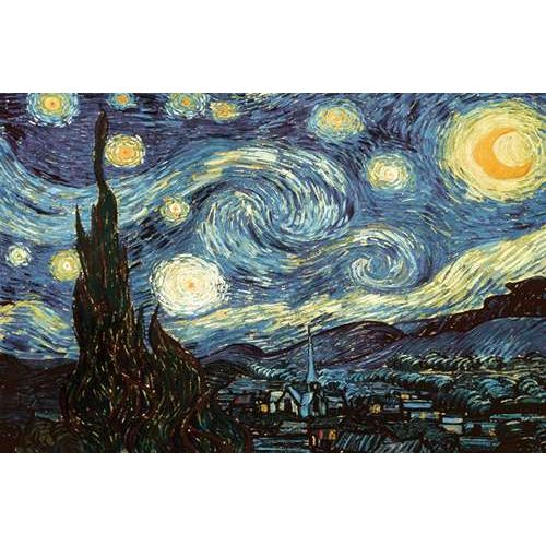 Van Gogh Masterpieces Collage Jigsaw Puzzle - 1000 pc