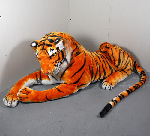 Tiger Lying 42in Plush