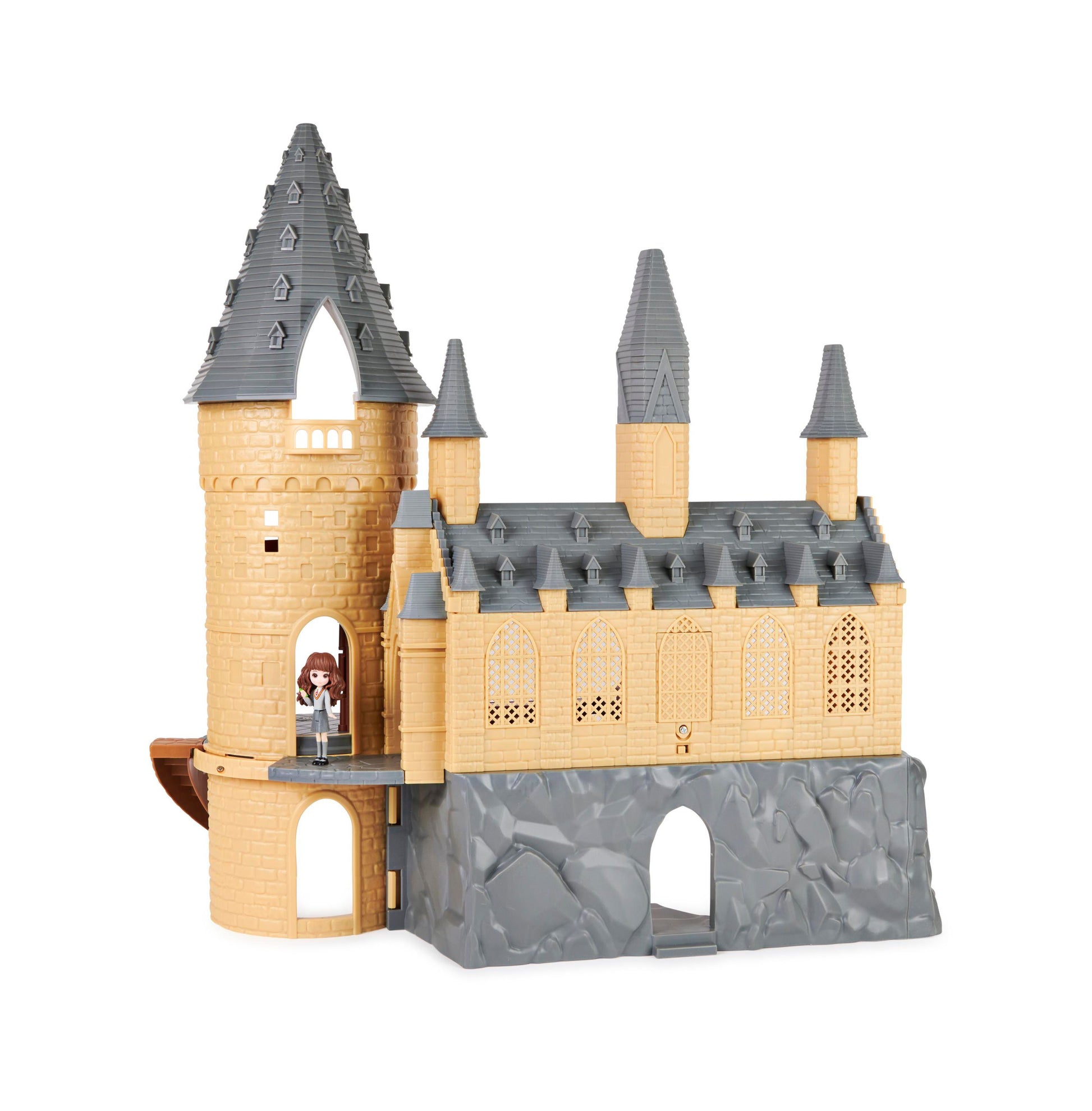 Magic World Cartoon Blocks Hogwarts Castle Magic Castle Building
