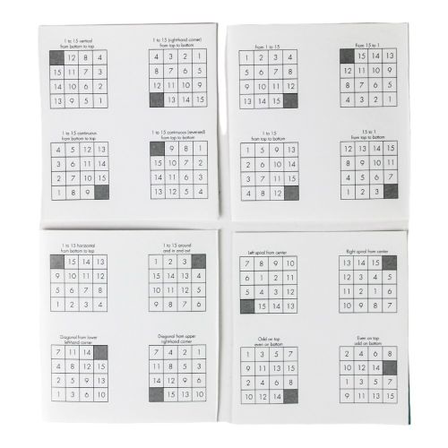 Go! Games Classic 15 Puzzle Game - Metal Frame Slider Puzzle