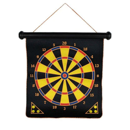 Go! Games Deluxe Magnetic Dart Board Set | 15 Inch | Family Safe Darts