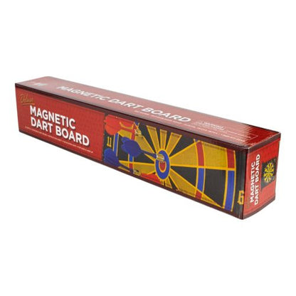 Go! Games Deluxe Magnetic Dart Board Set | 15 Inch | Family Safe Darts