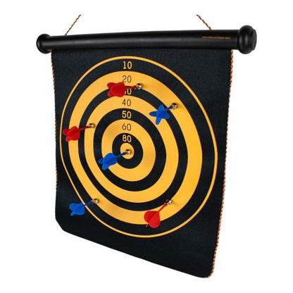 Go! Games Deluxe Magnetic Dart Board Set | 15 Inch | Family Safe Darts