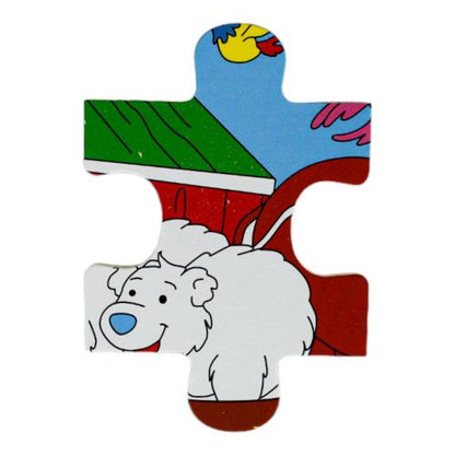 Go! Games Noah's Ark Themed Wooden Jigsaw Puzzle - 30 pc