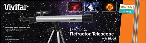 Vivitar Telescope 60x120x Refractor