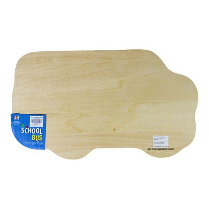 Go! Games School Bus Wooden Jigsaw Puzzle - 15 pc