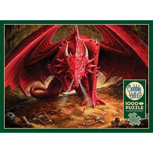 Cobble Hill Dragon's Lair Fantasy Jigsaw Puzzle - 1000 pc