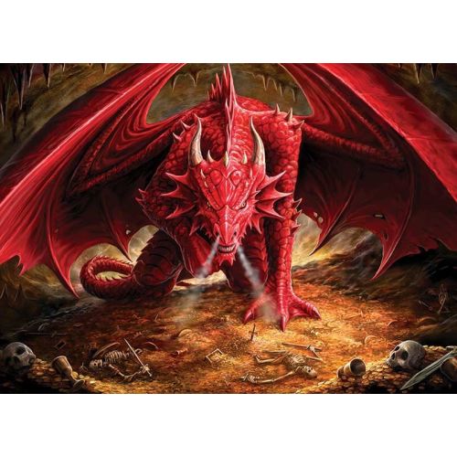 Cobble Hill Dragon's Lair Fantasy Jigsaw Puzzle - 1000 pc