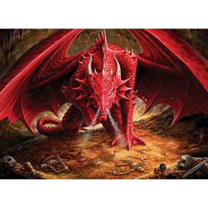 Cobble Hill Dragon's Lair Fantasy Jigsaw Puzzle - 1000 pc