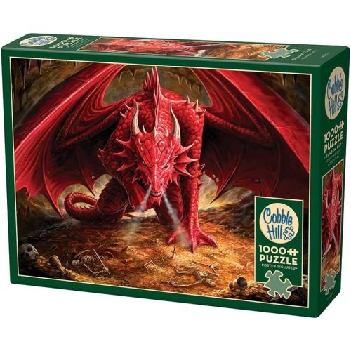 Cobble Hill Dragon's Lair Fantasy Jigsaw Puzzle - 1000 pc