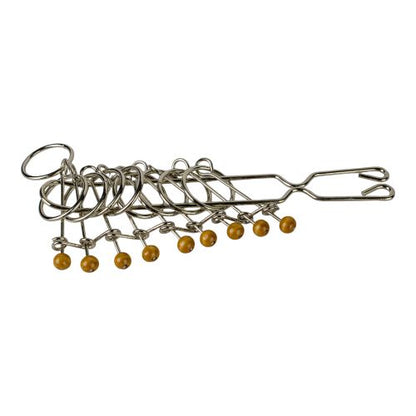 Go! Games Intricate 15-Pack Metal Puzzler Set