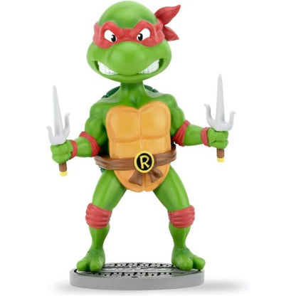 Teenage Mutant Ninja Turtles 6.5 Inch Head Knocker - Raphael Collectible Figure