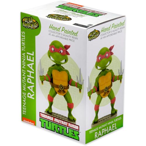 Teenage Mutant Ninja Turtles 6.5 Inch Head Knocker - Raphael Collectible Figure