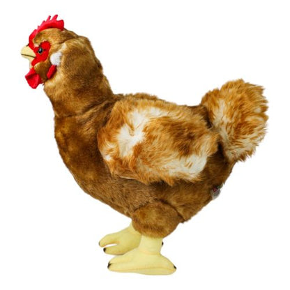 Go! Games Farmhouse Collection 13 inch Hen Plush - Lifelike Detailing