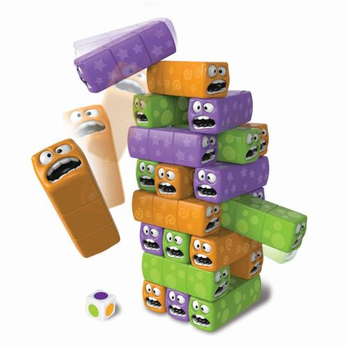 Wobbly Worms Colorful Balancing Tower Game