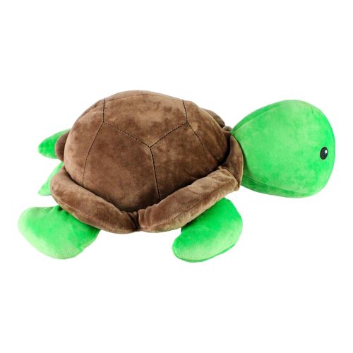 Snoozimals 20 inch Ultra-Soft Toby the Turtle Plush - Green/Brown