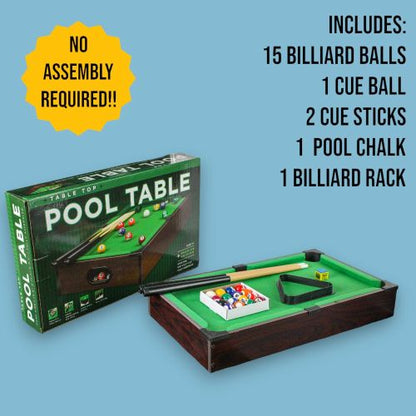 Tabletop Pool 20in Classic - Premier Edition