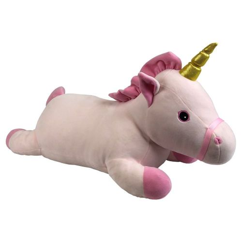 Snoozimals Enchanted Sky Unicorn 20 Inch Plush - Pink