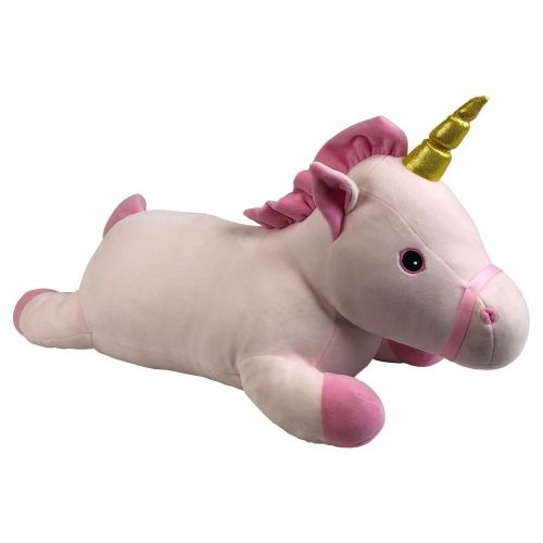 Snoozimals Enchanted Sky Unicorn 20 Inch Plush - Pink