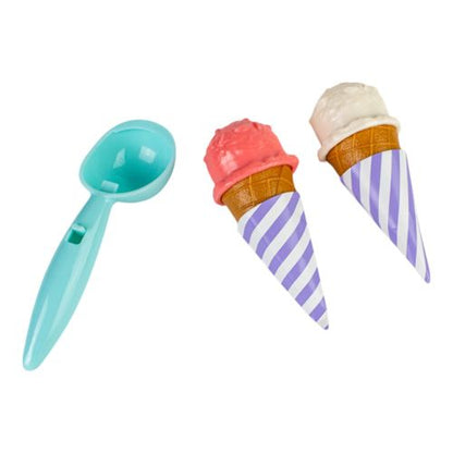 Deluxe Ice Cream Waffle Play Set for Young Chefs