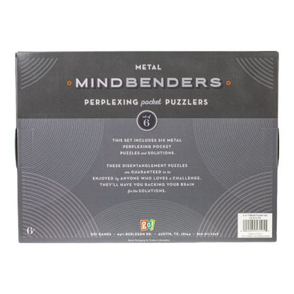 6 in 1 Metal Puzzler Set