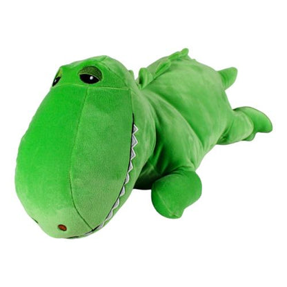 Snoozimals Barry the Dinosaur Plush, Vibrant Green, 20in
