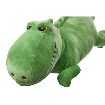 Snoozimals Barry the Dinosaur Plush, Vibrant Green, 20in