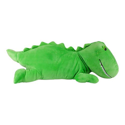 Snoozimals Barry the Dinosaur Plush, Vibrant Green, 20in