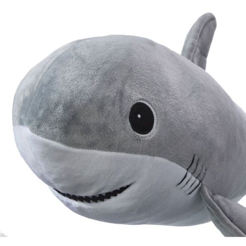 Snoozimals 20 inch Mikey the Shark Plush - Cuddly Sea Companion