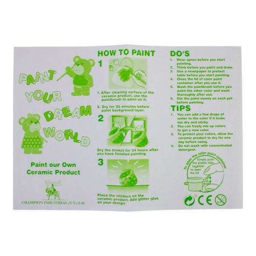 Creative Studio Heart-Shaped DIY Jewelry Box Painting Kit