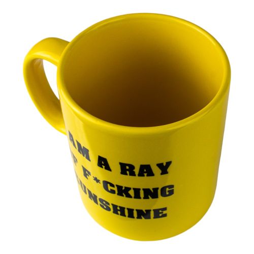 Yellow Ray of Sunshine 16 oz Boxed Mug