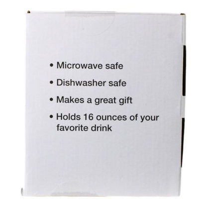 Yellow Ray of Sunshine 16 oz Boxed Mug