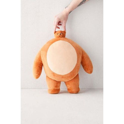 Tiny Headed Kingdom Pip 15 Inch Plush Bear - Tan and White