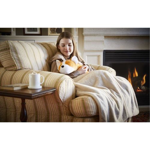 Snoozimals 20 inch Oliver the Corgi Plush - Ultra-Soft Cuddly Toy