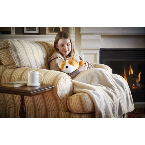 Snoozimals 20 inch Oliver the Corgi Plush - Ultra-Soft Cuddly Toy