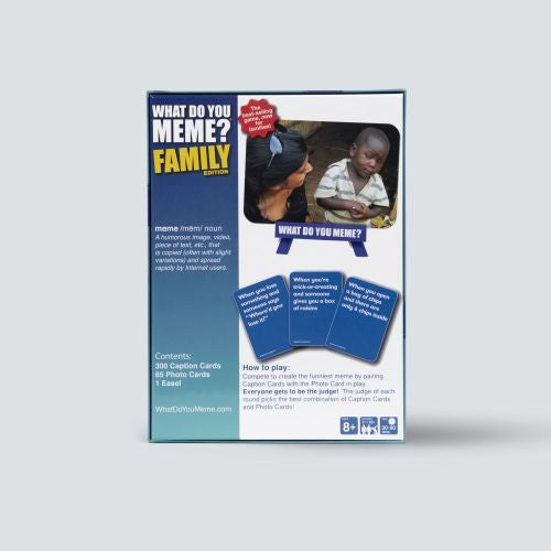 What Do You Meme? Family Edition Hilarious Meme-Making Card Game