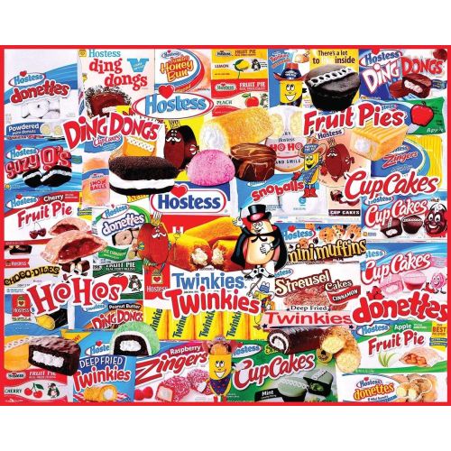 Hostess Classic Snacks Retro Jigsaw Puzzle - 1000pc
