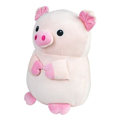 Kobioto 12 inch Supersoft Piggy Plush - Charming Bowtie