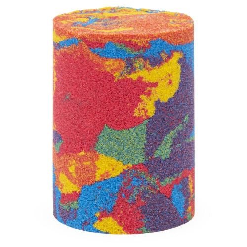 Kinetic Sand Rainbow Mix n Stack Set - Colorful Sculpting Kit