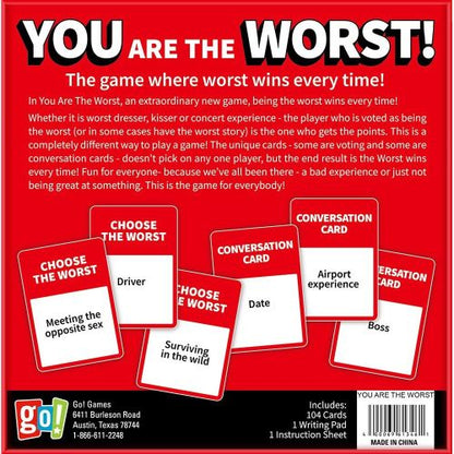 You Are The Worst Game - Hilarious Party Fun
