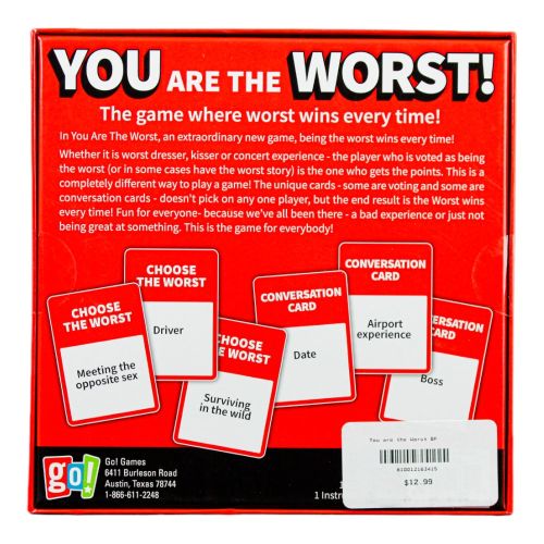 You Are The Worst Game - Hilarious Party Fun