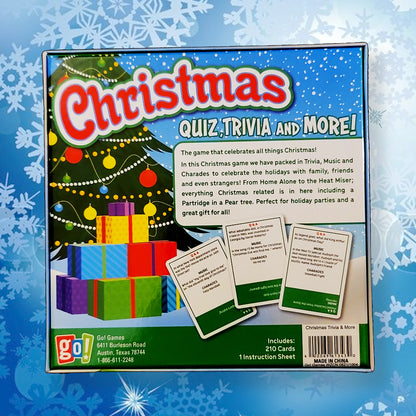 Go! Games Ultimate Christmas Trivia & More Game